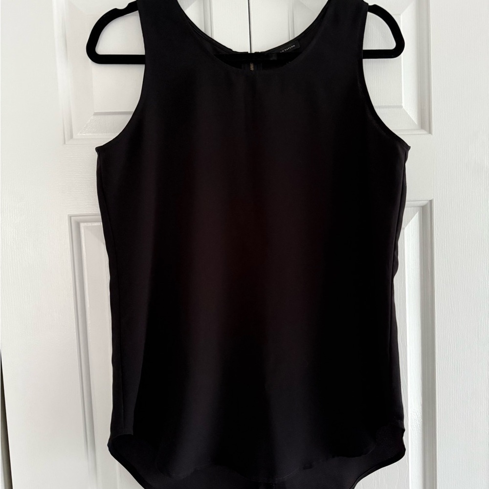 Ann Taylor Black Sleeveless Top